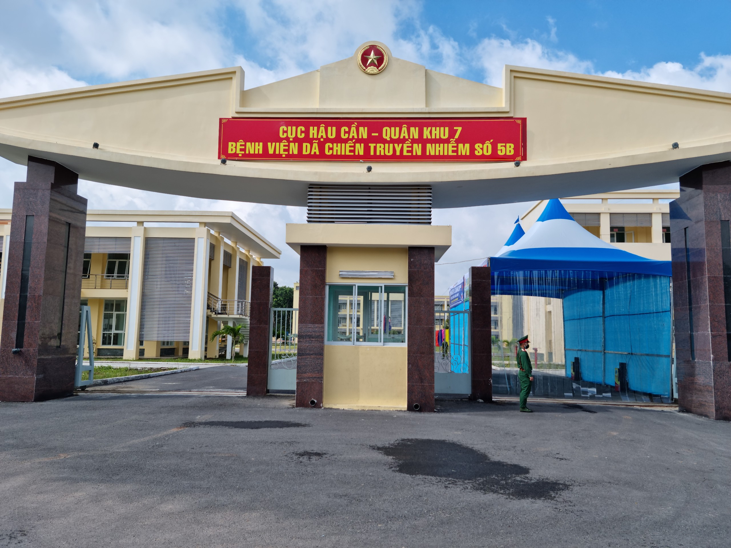 Thành lập lâm thời Bệnh viện dã chiến truyền nhiễm số 5B